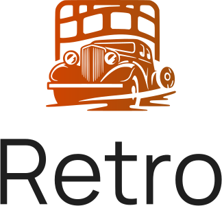 Retro logo design