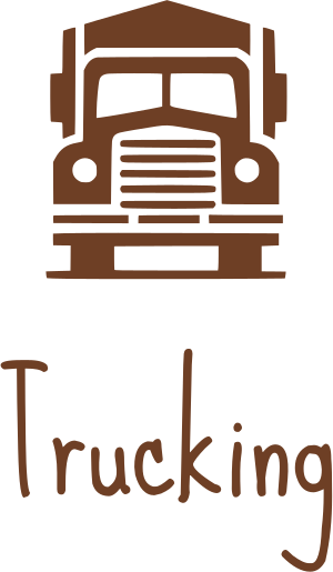 Trucking logo design