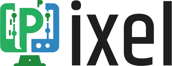 Pixel logo design