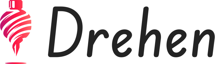 Drehen Logo-Design