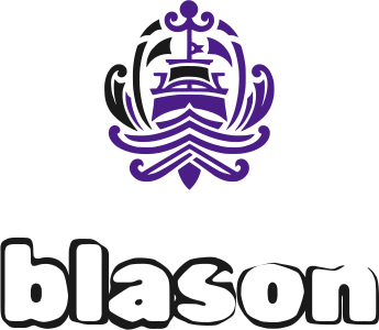 création de logo blason