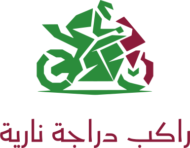 تصميم شعار راكب دراجة نارية