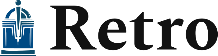Retro logo design