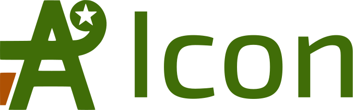 Icon logo design