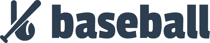 design del logo baseball