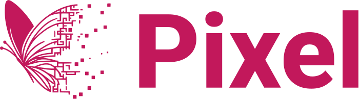 Pixel logo design