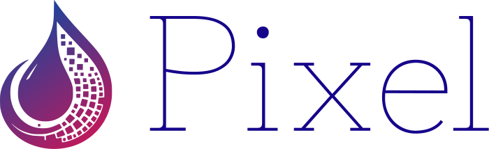 Pixel logo design
