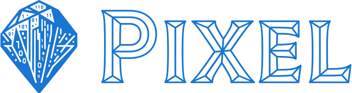 Pixel logo design