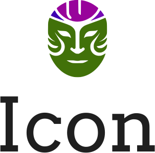 Icon logo design