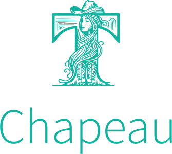 Chapeau logo design