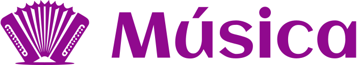 Música logo design