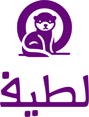 لطيف logo design