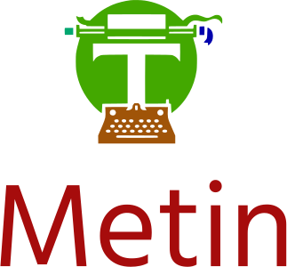 Metin logo design