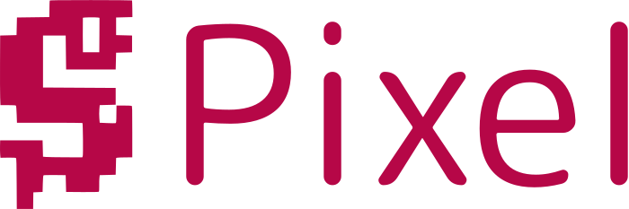 Pixel logo design