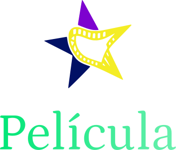 Película logo design