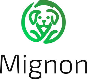 Mignon logo design