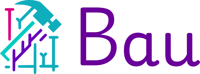Bau logo design