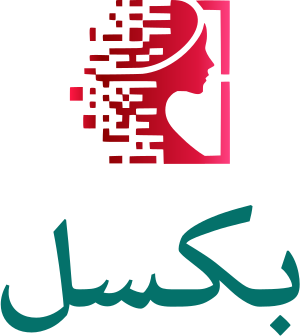 بكسل logo design