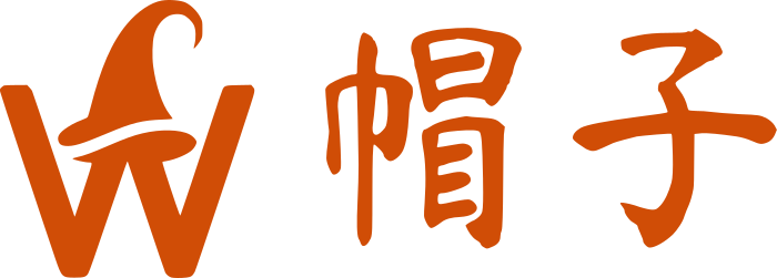 帽子 logo design