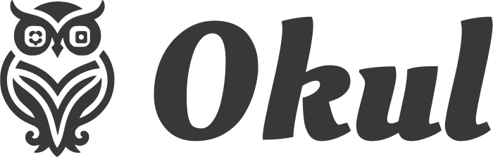 Okul logo design