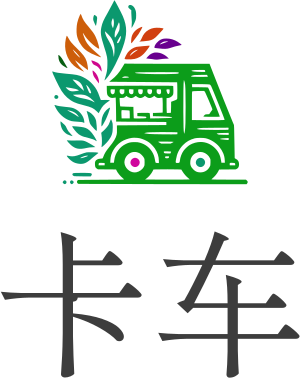 卡车 logo design