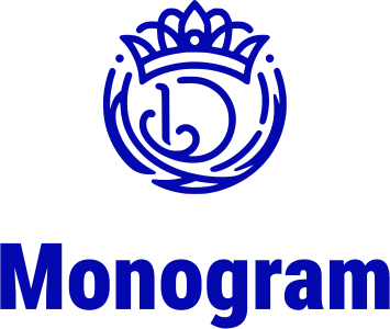 Monogram logo design