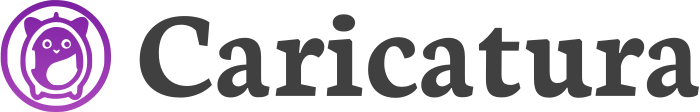 Caricatura logo design