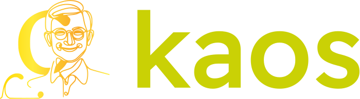 kaos logo design