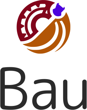 Bau logo design
