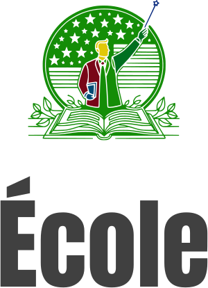 École logo design