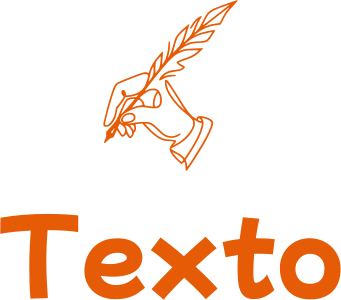 Texto logo design