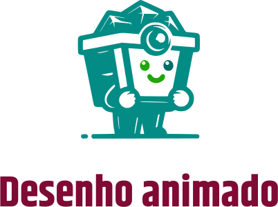Desenho animado logo design