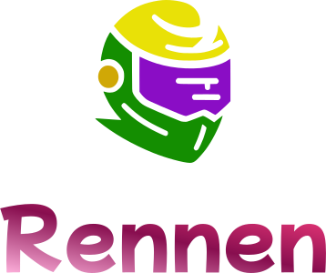 Rennen logo design