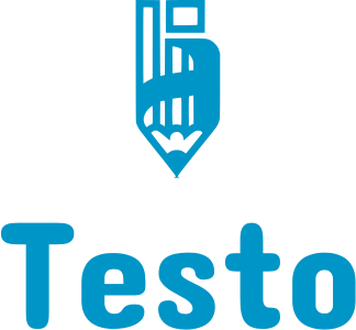 Testo logo design