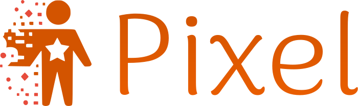 design del logo Pixel