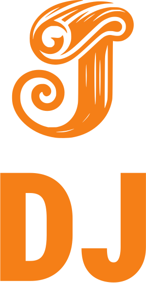 design del logo DJ