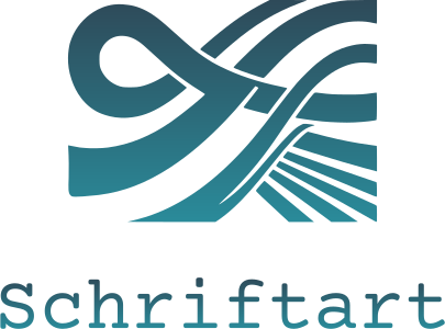 Schriftart Logo-Design