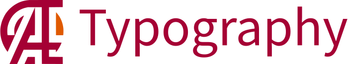 Typography logo design